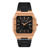 CHRIST VERRA CV 922289G-18 BLK & CV 922289L-18 BLK Black Rosegold Stainless Steel